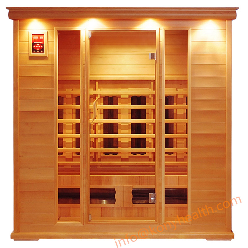 AH04,far infrared sauna room for 4 person