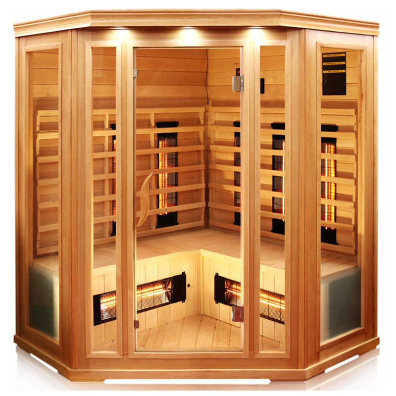 far infrared sauna room for 5 person